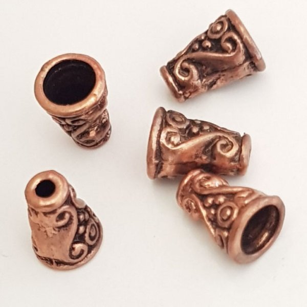 Embout calotte coupelle N&deg;10 Cuivre