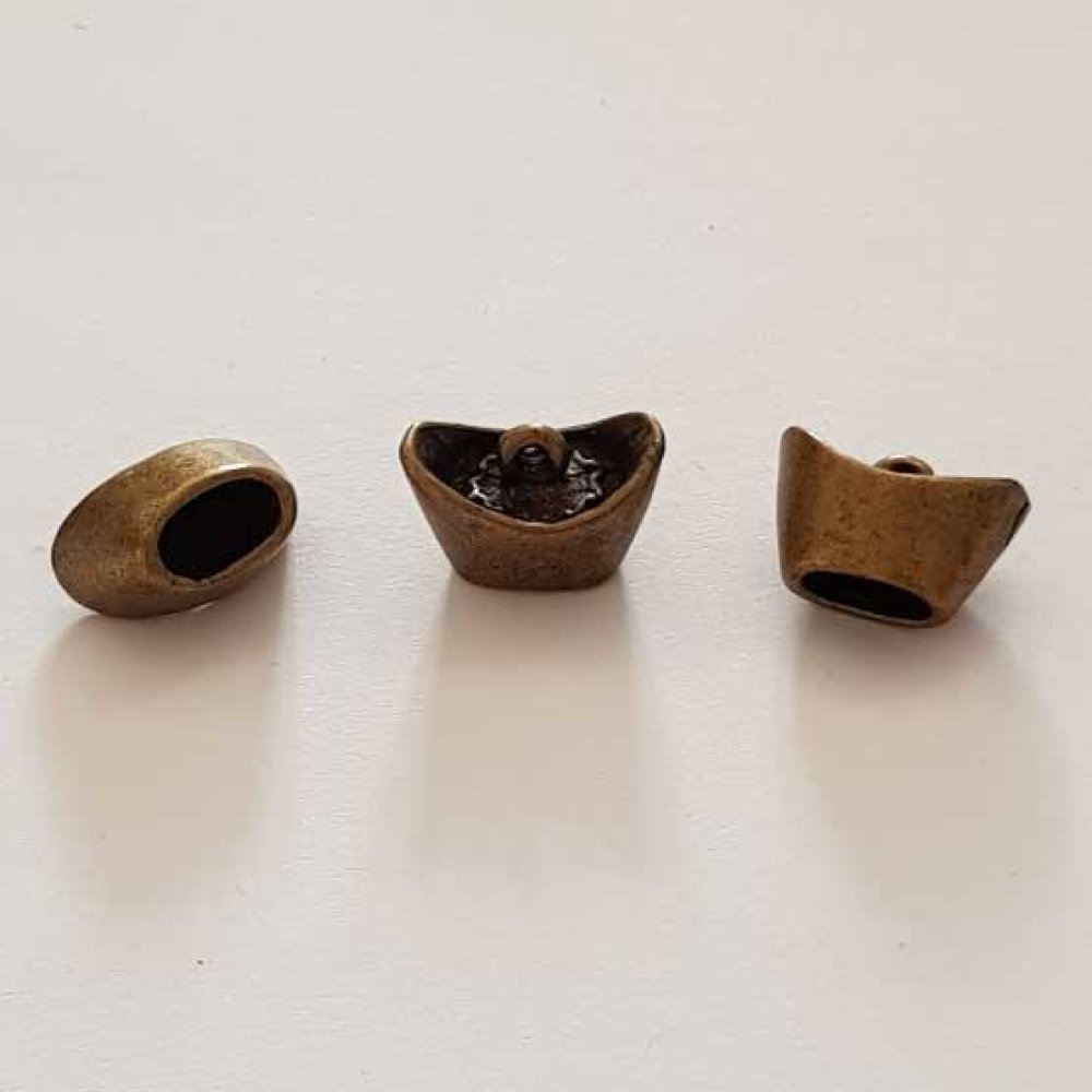 Embout à coller N°04-2 Bronze 9 x 14 mm