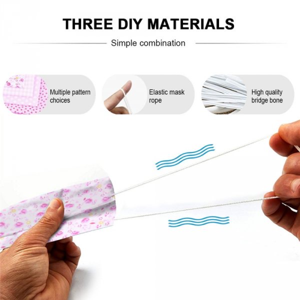 Ensemble de mat&eacute;riel de masque Rose