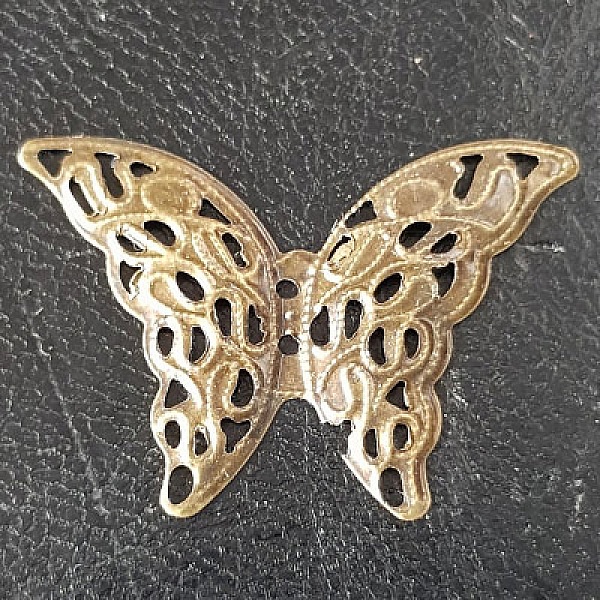 Estampe filigrane Bronze papillon N&deg;05