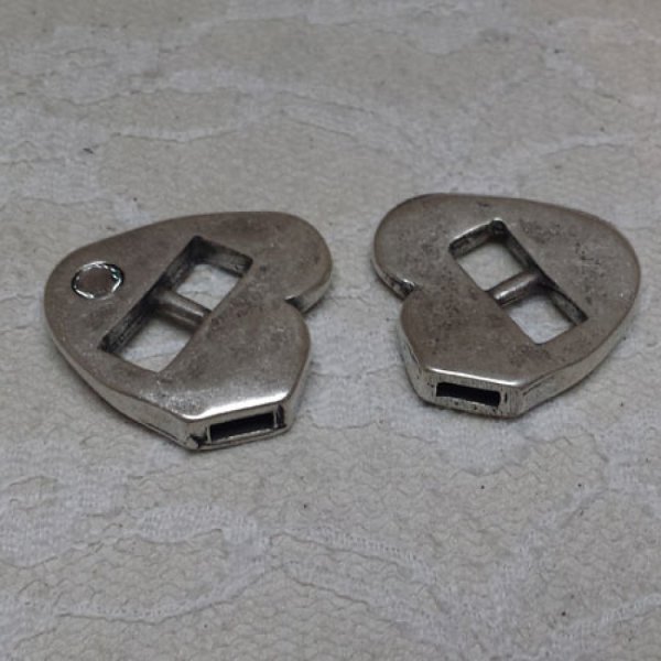 Fermoir 06 mm pour la cr&eacute;ation de Bracelet en cuir.