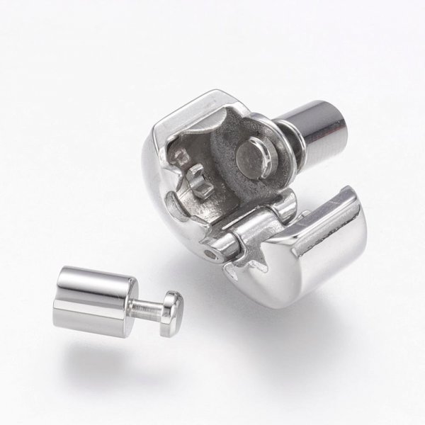 Fermoir clip complet N&deg;04 Inoxydable