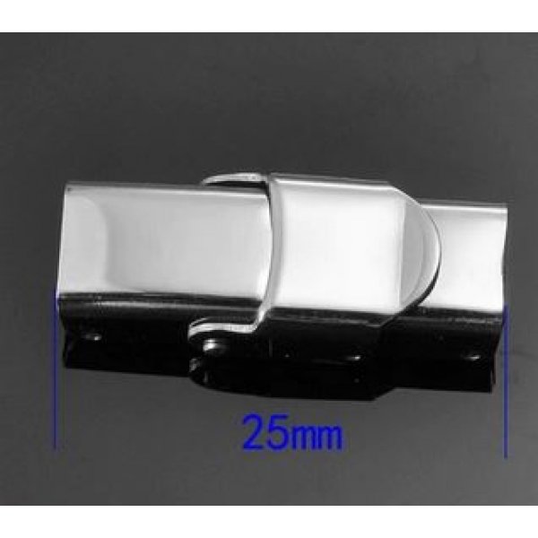 Fermoir clip griffe pour cuir 07 mm de large