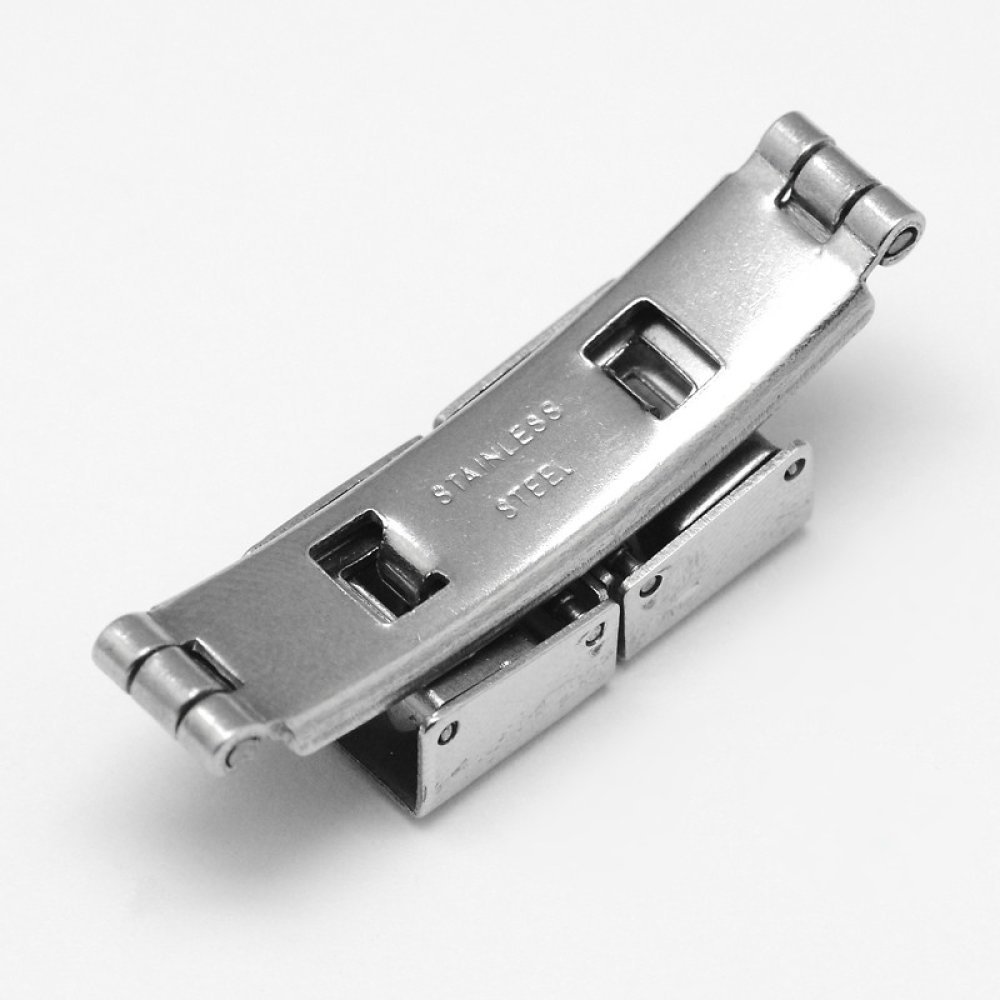 Fermoir clip griffe pour cuir 10 mm de large N°02