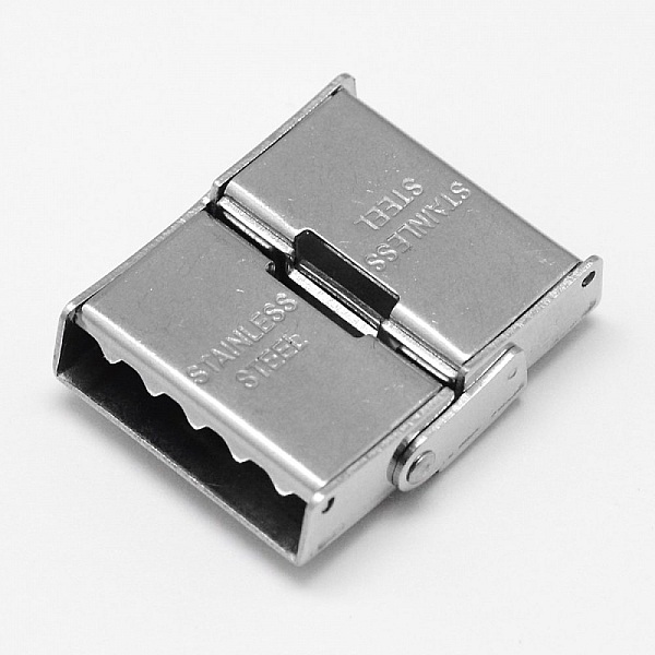 Fermoir clip griffe pour cuir 20 mm de large N&deg;02