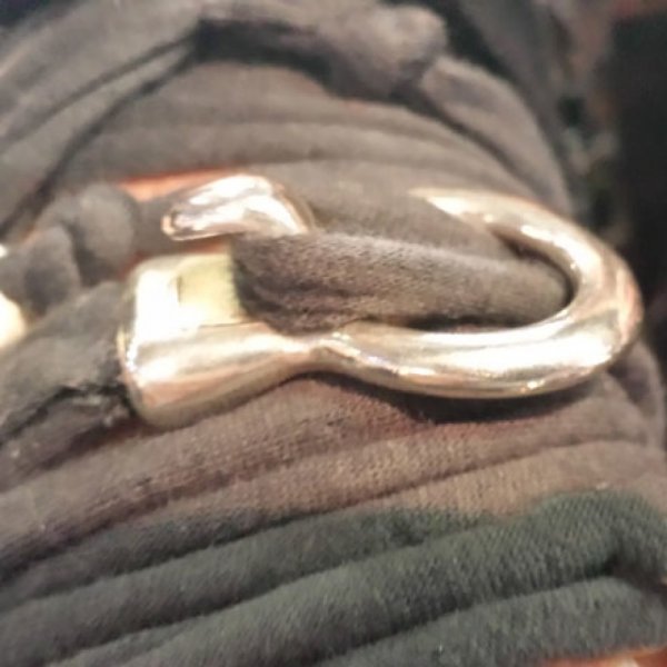 Fermoir crochet zamak pour cuir Rond 05 mm