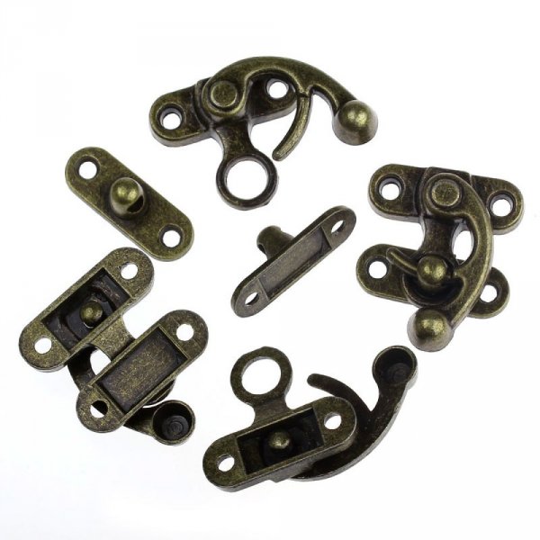 Fermoir &agrave; bascule Boite Scrap Bronze N&deg;01