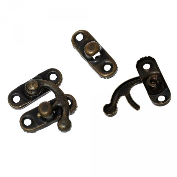 Fermoir &agrave; bascule Boite Scrap Bronze N&deg;02