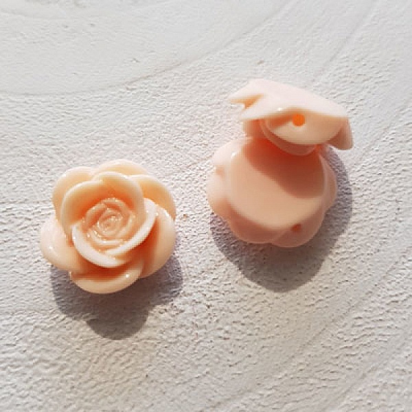 Fleur Synth&eacute;tique 17 mm N&deg;04-15 Beige clair