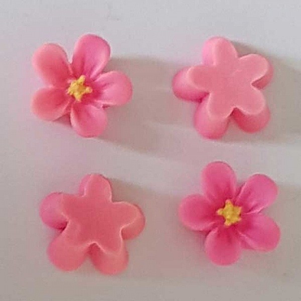 Fleur Synth&eacute;tique 12 mm N&deg;01 Rose