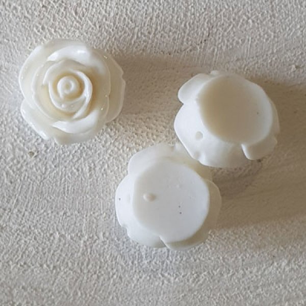 Fleur Synth&eacute;tique 20 mm N&deg;01-03 Blanc