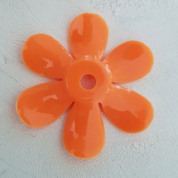 Fleur Synth&eacute;tique N&deg;01 Orange