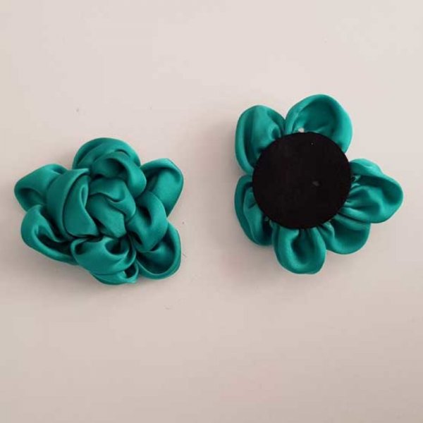 Fleur Tissus Uni 7/8 p&eacute;tales N&deg;02-04