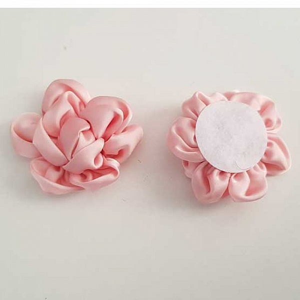 Fleur Tissus Uni 7/8 p&eacute;tales N&deg;02-05