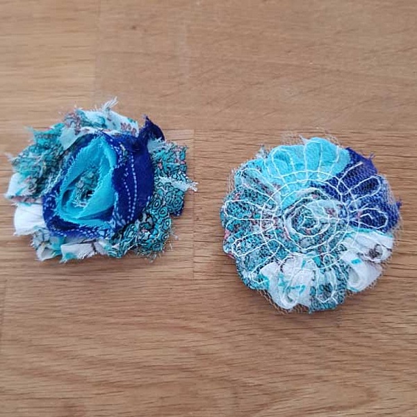 Fleur Tissus effiloch&eacute;e Fantaisie N&deg;82