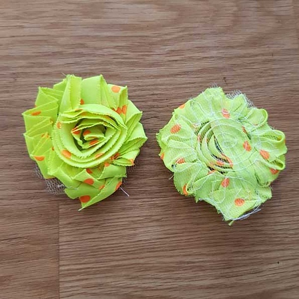 Fleur Tissus effiloch&eacute;e Fantaisie N&deg;02