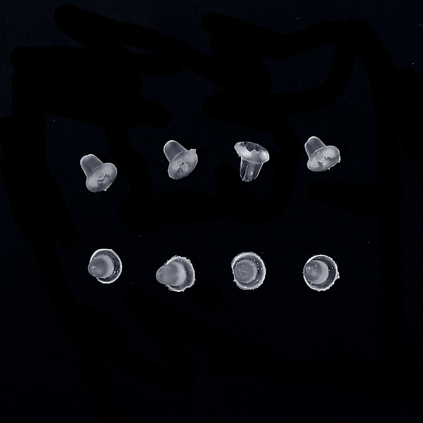 Lot de 1000 embouts N&deg;06 (soit 500 paires) pour boucle d'oreille.