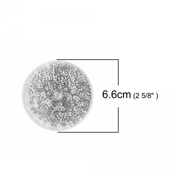 Lot de 200 embouts N&deg;04 (soit 100 paires) poussoir pour boucle d'oreille.