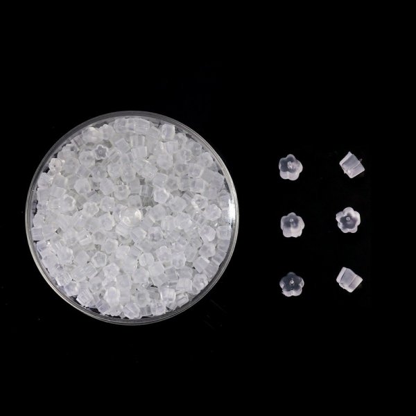 Lot de 600 embouts N&deg;01 (soit 300 paires) poussoir pour boucle d'oreille.