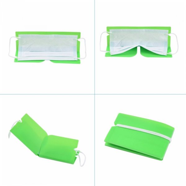 Organisateur de clip de rangement en plastique Lime