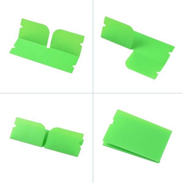 Organisateur de clip de rangement en plastique Lime