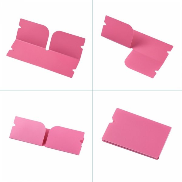Organisateur de clip de rangement en plastique Rose