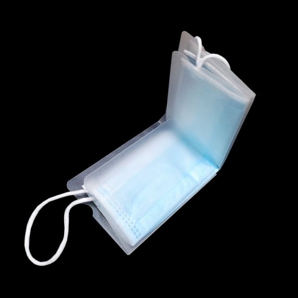 Organisateur de clip de rangement en plastique Transparent