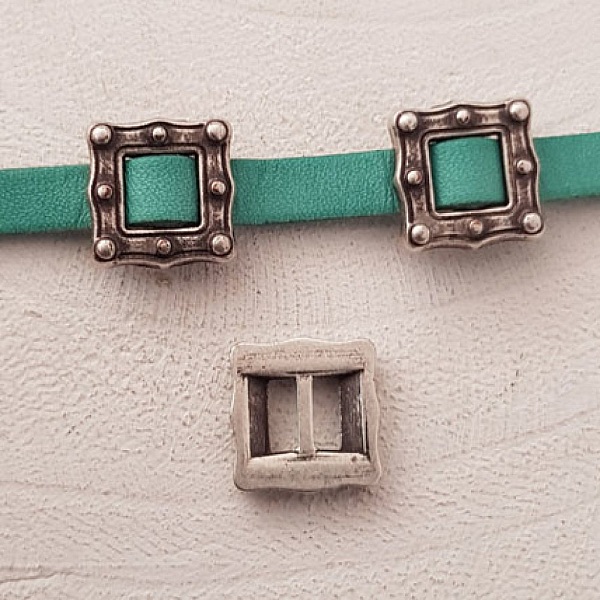 Passant 06 mm en Zamak N&deg;07 Argent