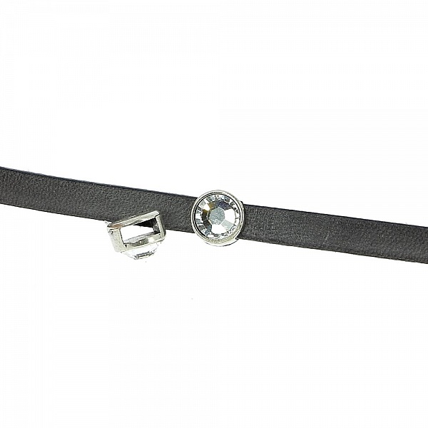 Passant 06 mm en Zamak N&deg;10 Argent