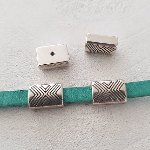 Passant 06 mm en Zamak N&deg;23 Argent