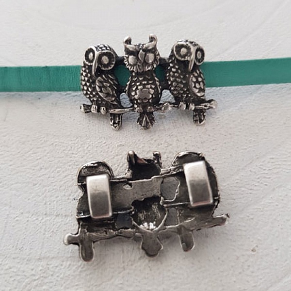 Passant 06 mm en Zamak N&deg;33 Argent