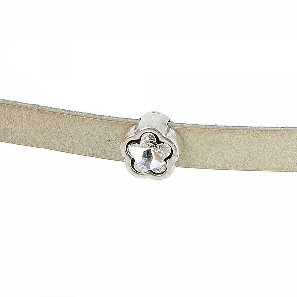 Passant 10 mm en Zamak N&deg;26 Argent