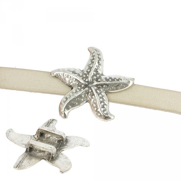 Passant 10 mm en Zamak N&deg;51 Argent