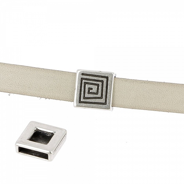 Passant 13 mm en Zamak N&deg;04 Argent