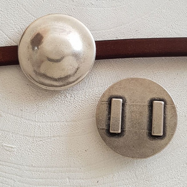 Passant 13 mm en Zamak N&deg;14 Argent