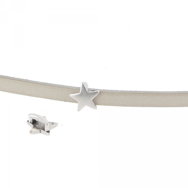 Passant 5 mm en Zamak N&deg;07 Argent