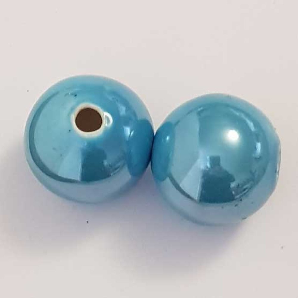 Perle Céramique Emaillée 30 mm N°07