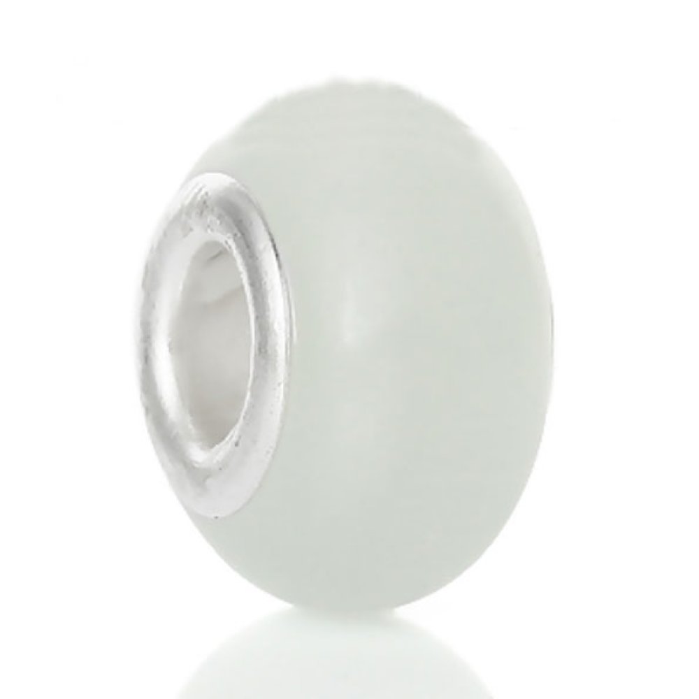 Perle N°0100 compatible Européen blanc