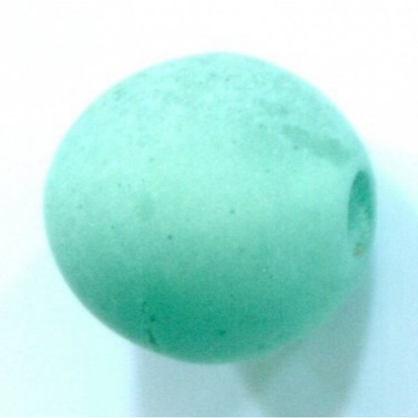 Perle Polaris Mat Ronde 14 mm Erinite 01 x 1 Pi&egrave;ce