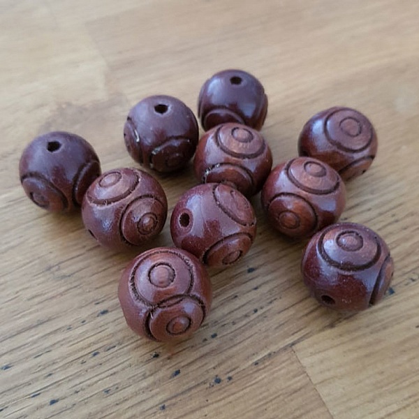 Perle Ronde 18/18 mm N&deg;01