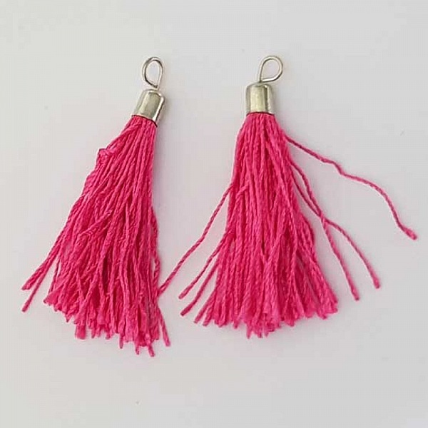 Pompon 50 mm N&deg;04 Fushia