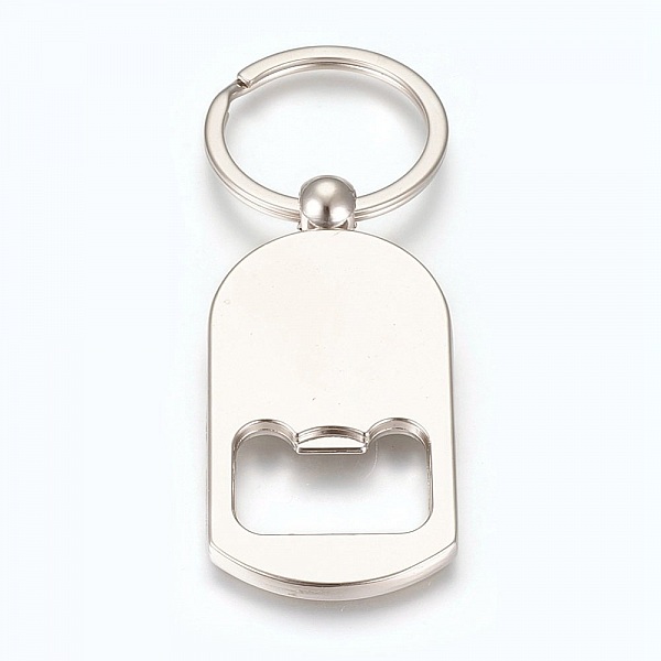 Porte cl&eacute; d&eacute;capsuleur 25 mm argent N&deg;03