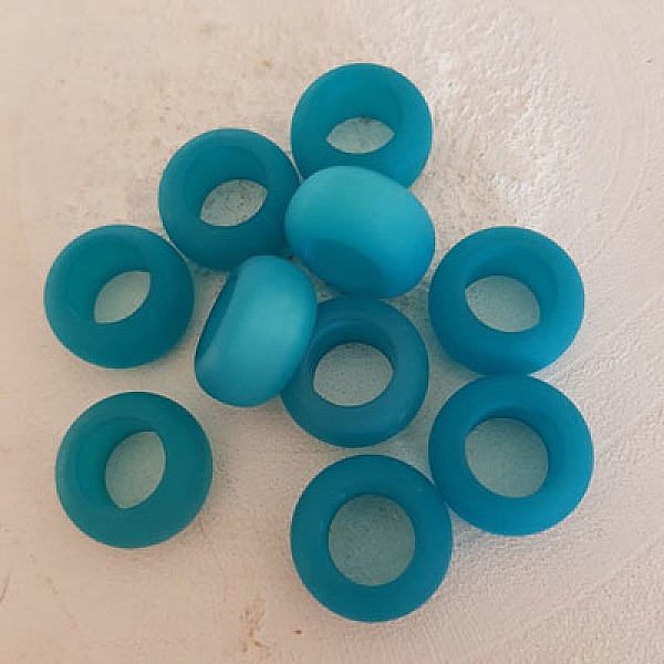 Rondelle Polaris Mat Aqua N&deg;02