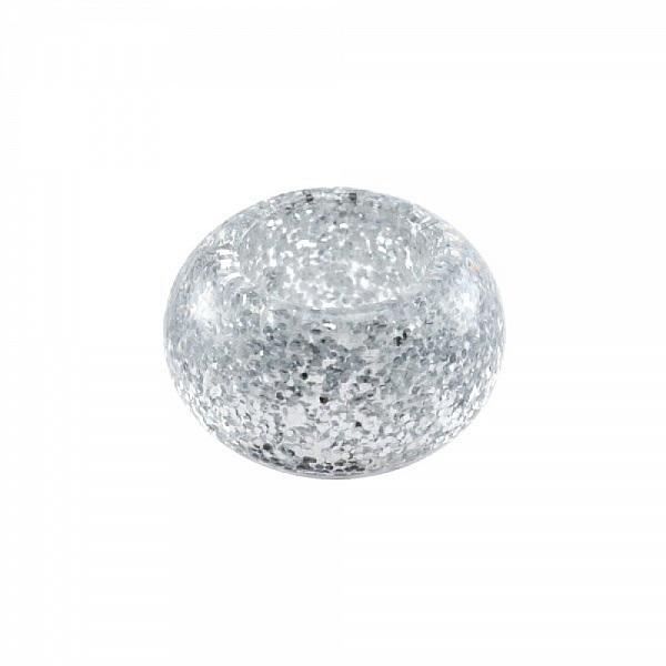 Rondelle Polaris Paillet&eacute; Argent&eacute;