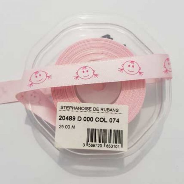 Ruban Galon 16 mm motif enfant N&deg;01