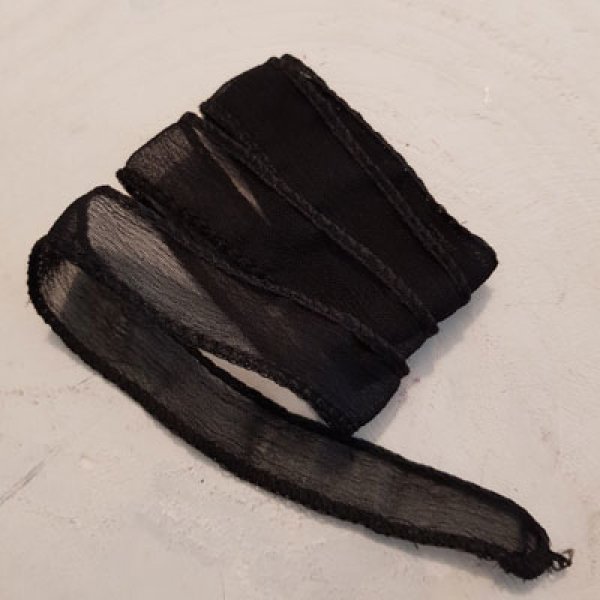 Ruban Rayonne Teint &agrave; la main N&deg;11