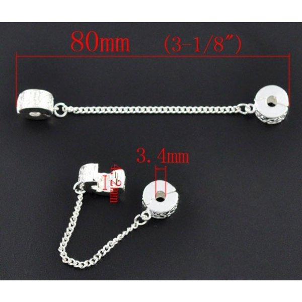 Stopper de s&eacute;curit&eacute; N&deg;02-01 Argent