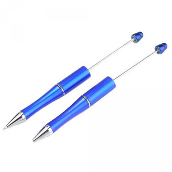 Stylo &agrave; d&eacute;corer pour perles Bleu Cobalt &agrave; customiser x 1 pi&egrave;ce
