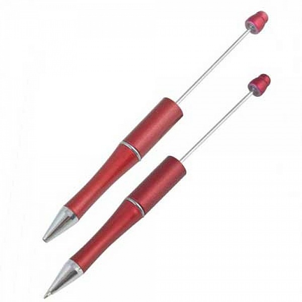 Stylo &agrave; d&eacute;corer pour perles Rouge Fonc&eacute; &agrave; customiser x 1 pi&egrave;ce