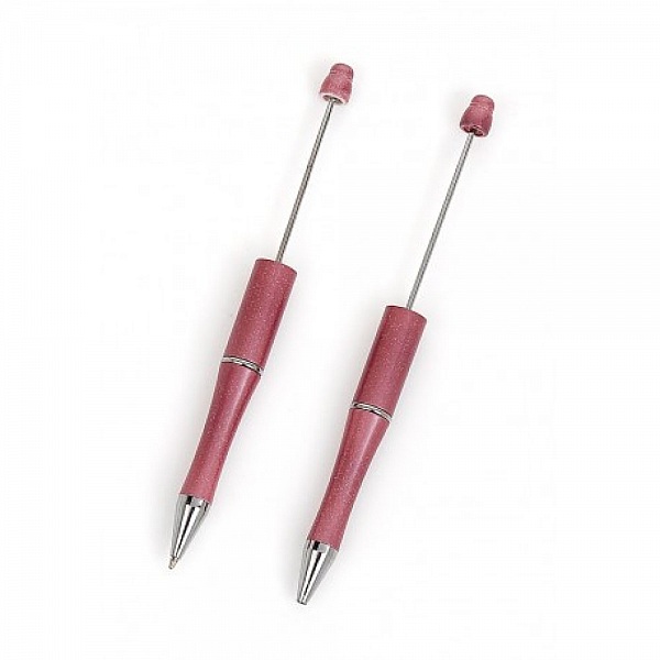 Stylo &agrave; d&eacute;corer pour perles Rouge Ros&eacute; &agrave; customiser x 1 pi&egrave;ce